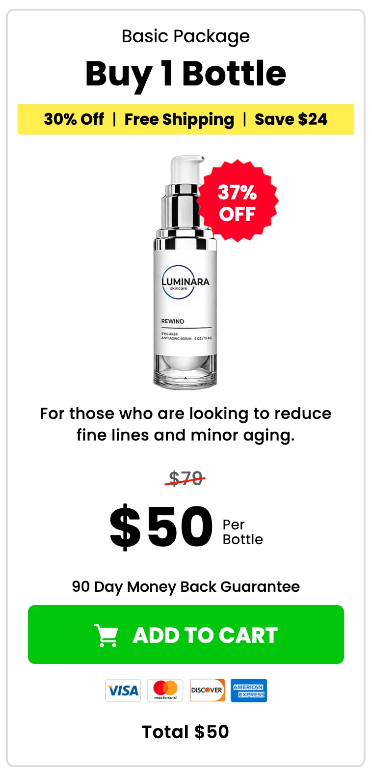 Luminara Rewind 1 bottle – order now